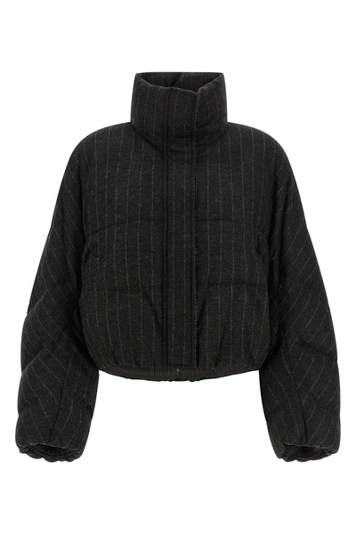 brunello cucinelli down padded down jacket redefines the codes of outerwear thro