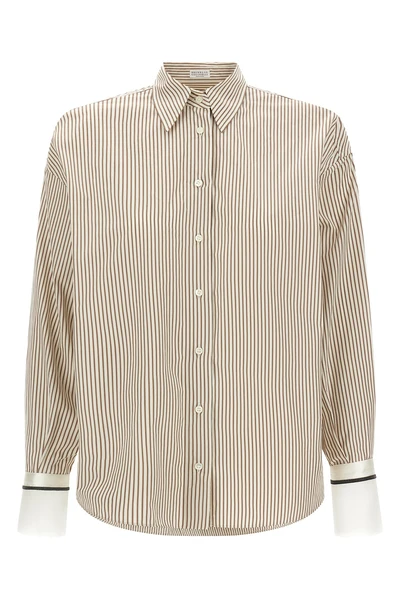 the brunello cucinelli shirt defines the codes of contemporary tailoring through