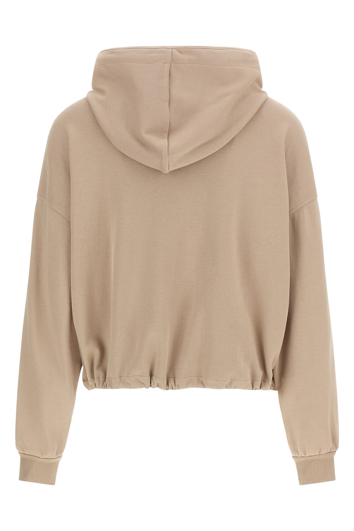 BRUNELLO CUCINELLI XS piqué cotton hoodie