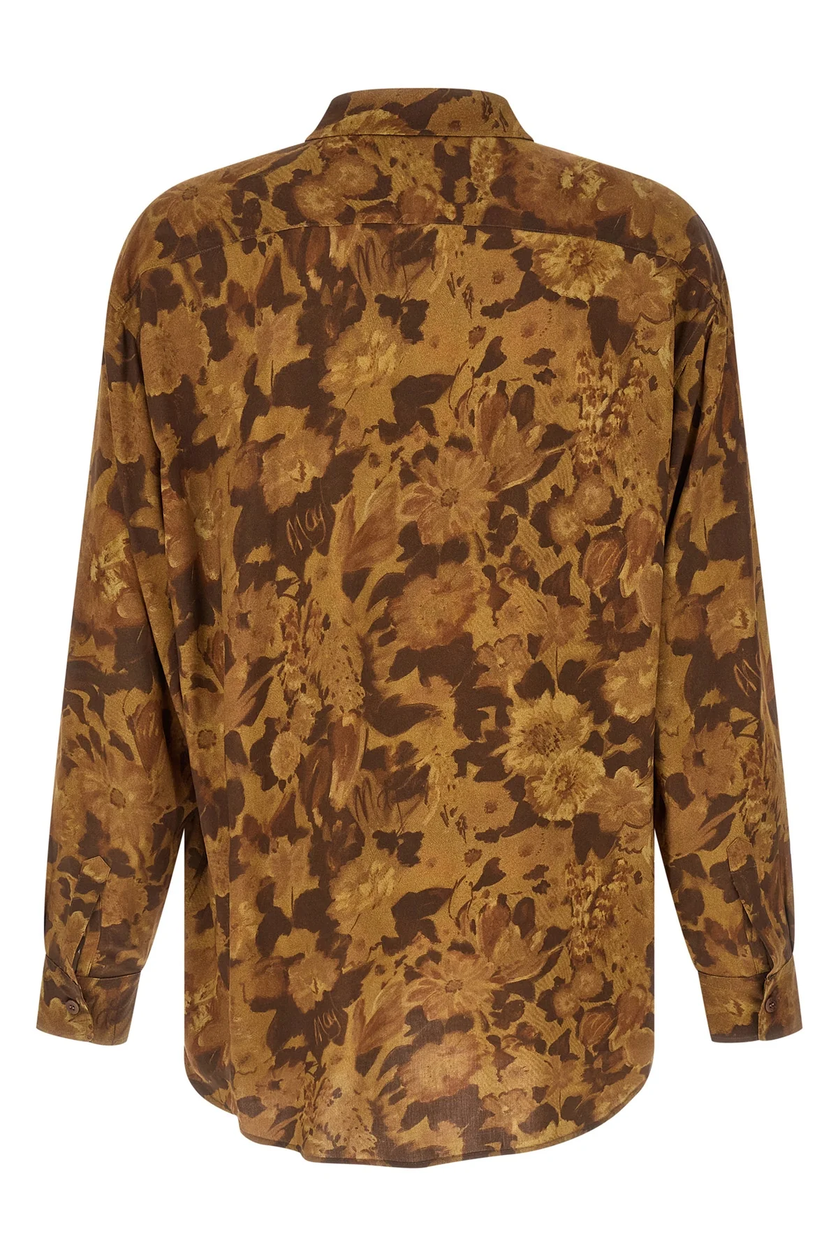 all-over lightweight viscose print shirt