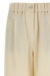 five-pocket pants in linen blend