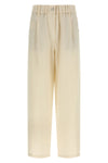 five-pocket pants in linen blend