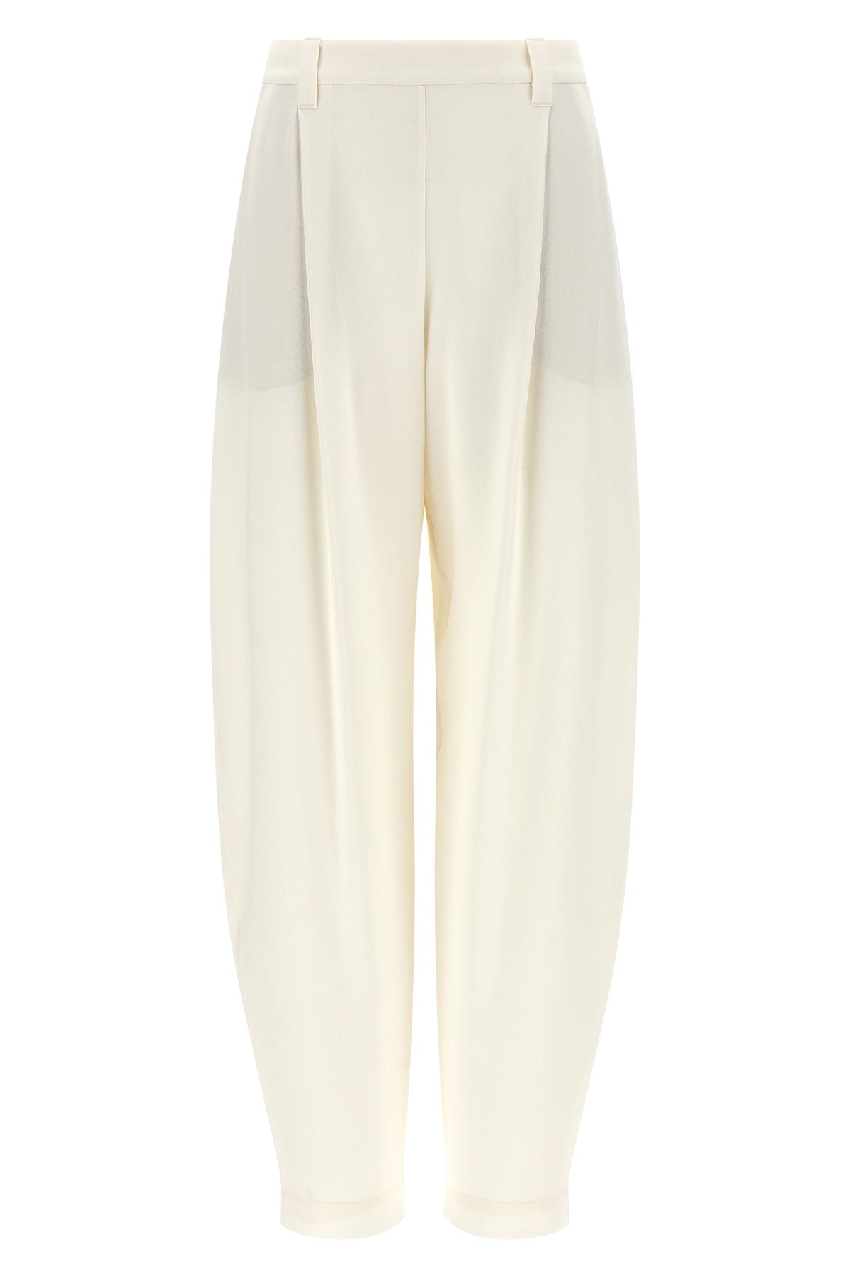BRUNELLO CUCINELLI 44 sartorial-inspired fluid linen blend twill pants