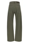 brunello cucinelli stretch cotton jeans define a wide-leg silhouette