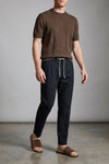 linen and cotton blend pants