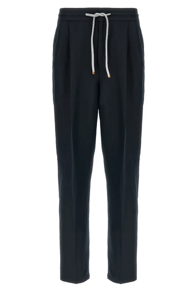linen and cotton blend pants