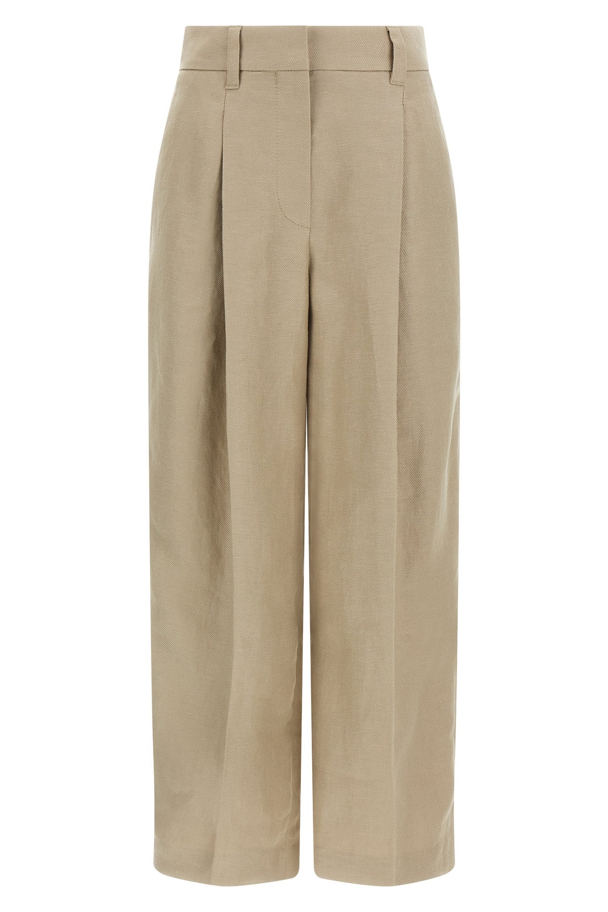 BRUNELLO CUCINELLI 38 linen trousers