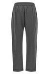 track joggers in light stretch cotton sweatshirt