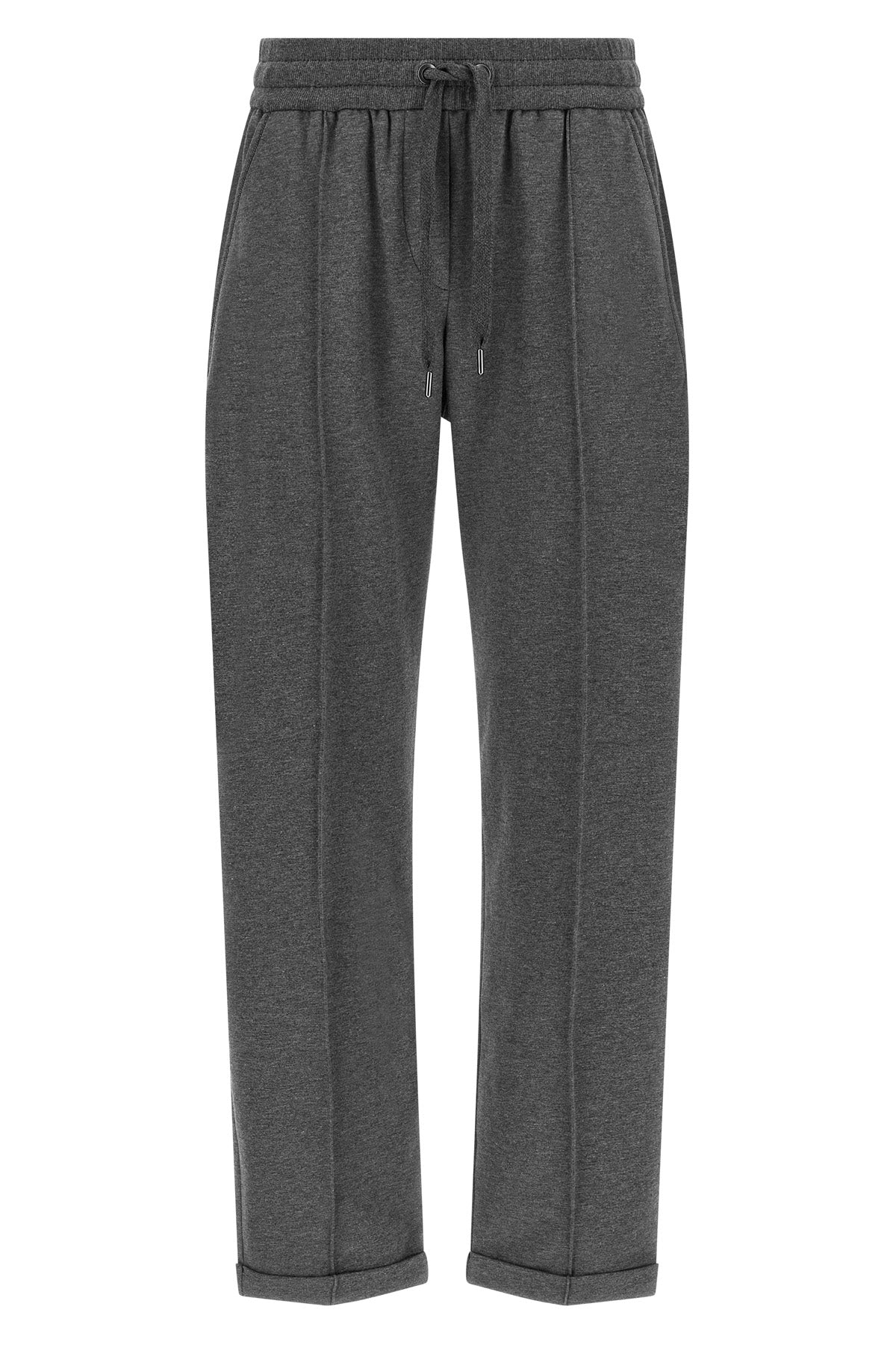 BRUNELLO CUCINELLI L track joggers in light stretch cotton sweatshirt
