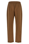 track joggers in light stretch cotton sweatshirt