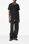 cotton jacquard polo shirt
