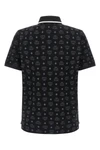 cotton jacquard polo shirt