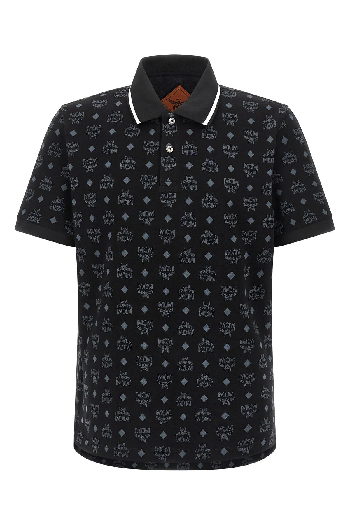 MCM M cotton jacquard polo shirt