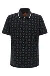 cotton jacquard polo shirt