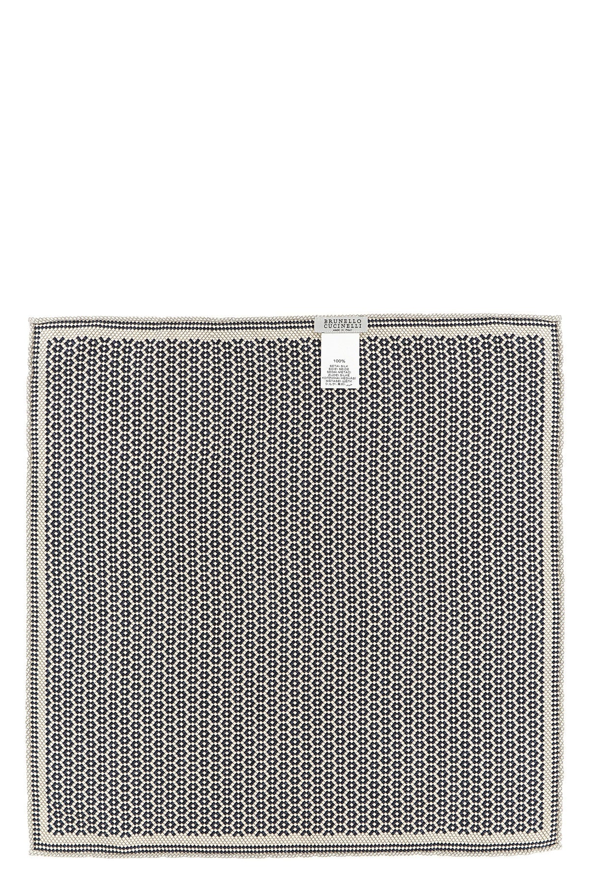 BRUNELLO CUCINELLI OS brunello cucinellis double-sided pocket square