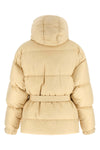michlin quilted nylon powder down jacket
