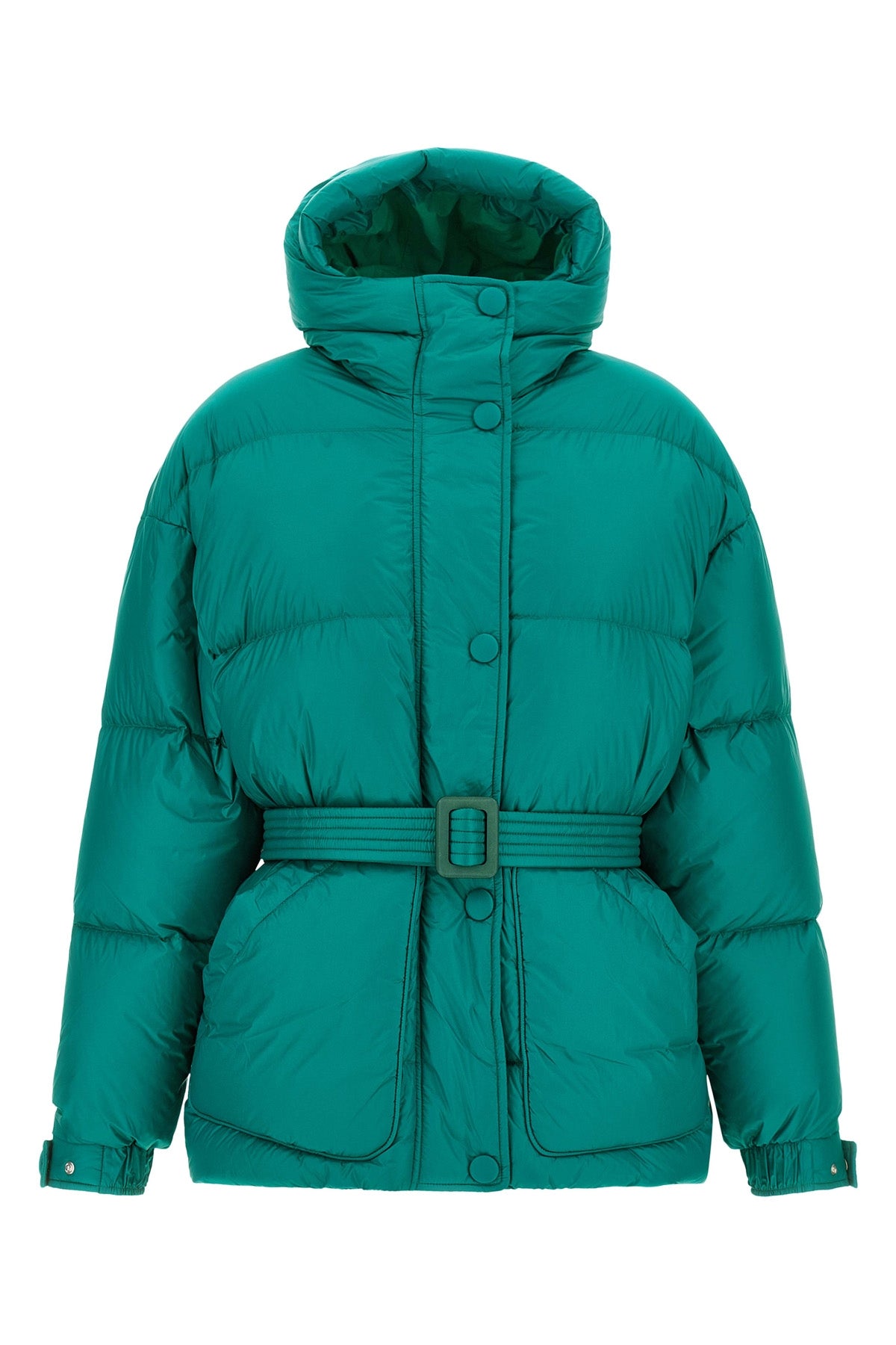 michlin quilted nylon powder down jacket