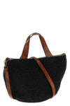 mirozy crocheted raffia handbag