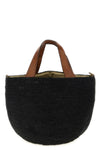 mirozy crocheted raffia handbag
