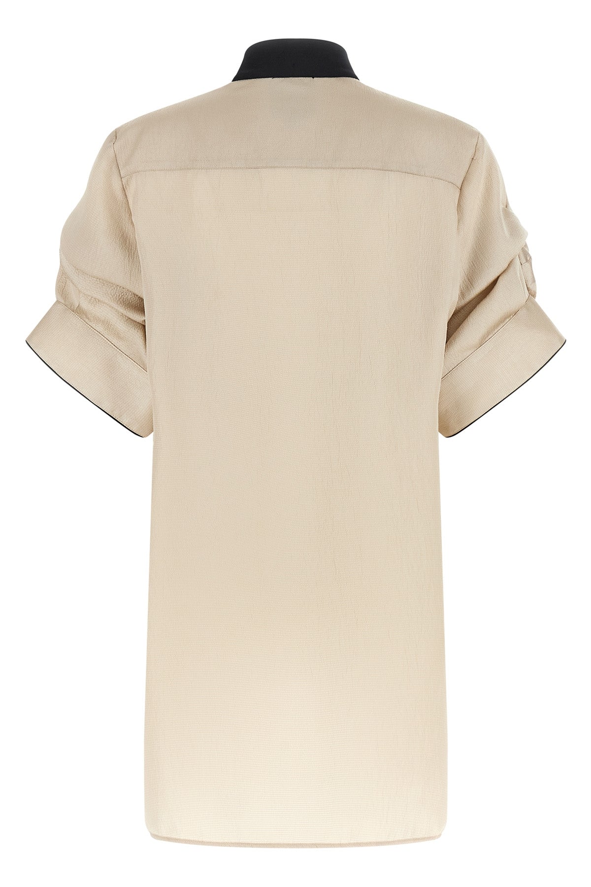 MAISON JEJIA 40 berta shirt in crinkled satin-effect fabric