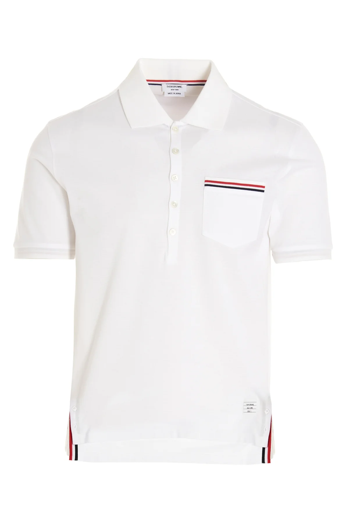 piqué cotton polo shirt