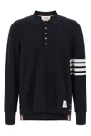textured piqué cotton polo shirt