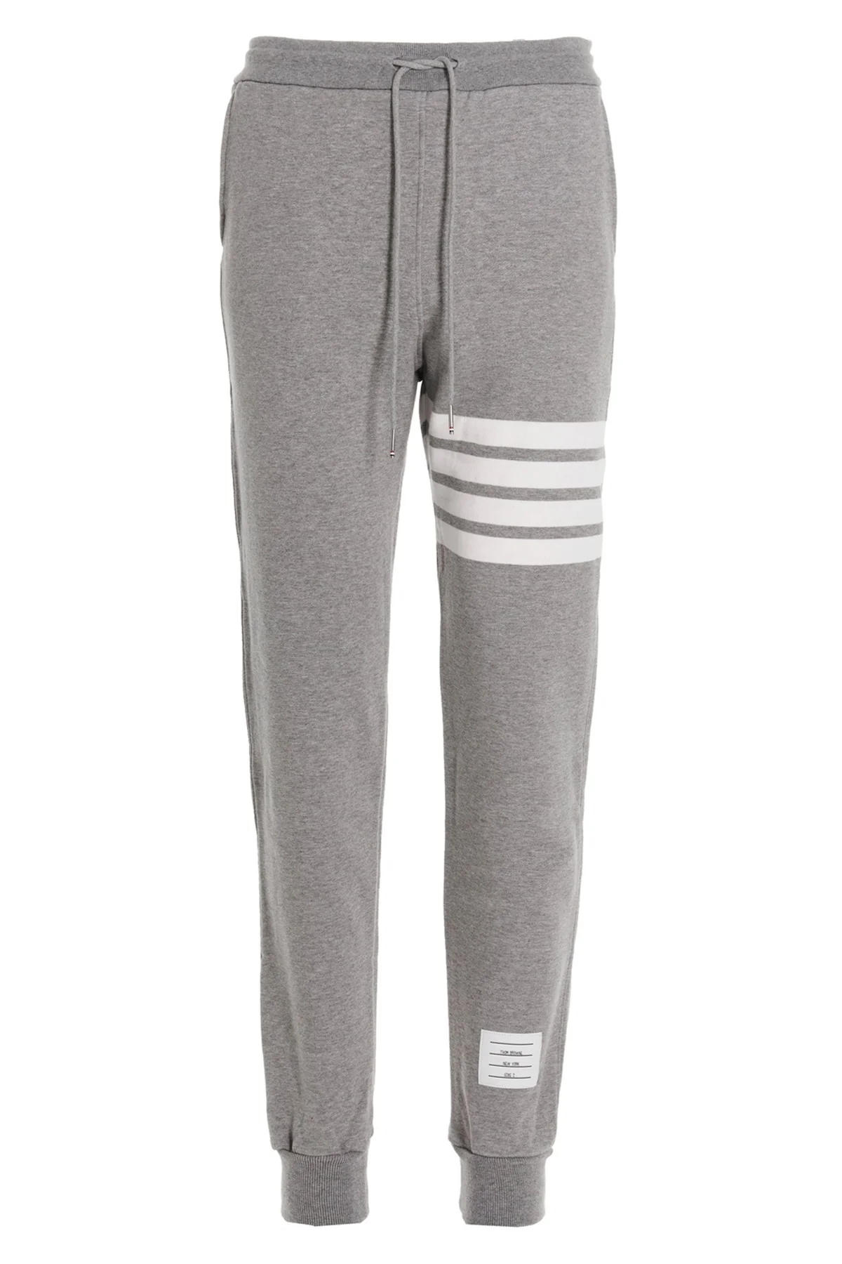 THOM BROWNE 5 4 bar cotton joggers