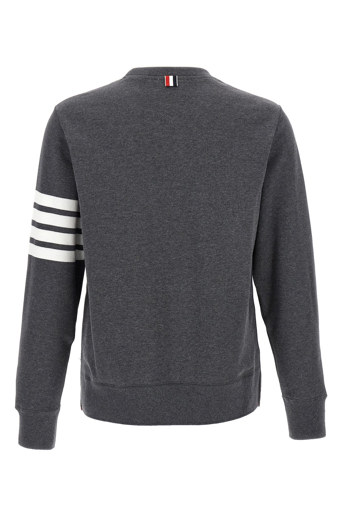 THOM BROWNE 2 classic loopback 4-bar brushed cotton sweatshirt