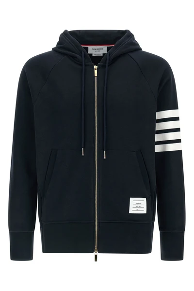 4 bar cotton hoodie