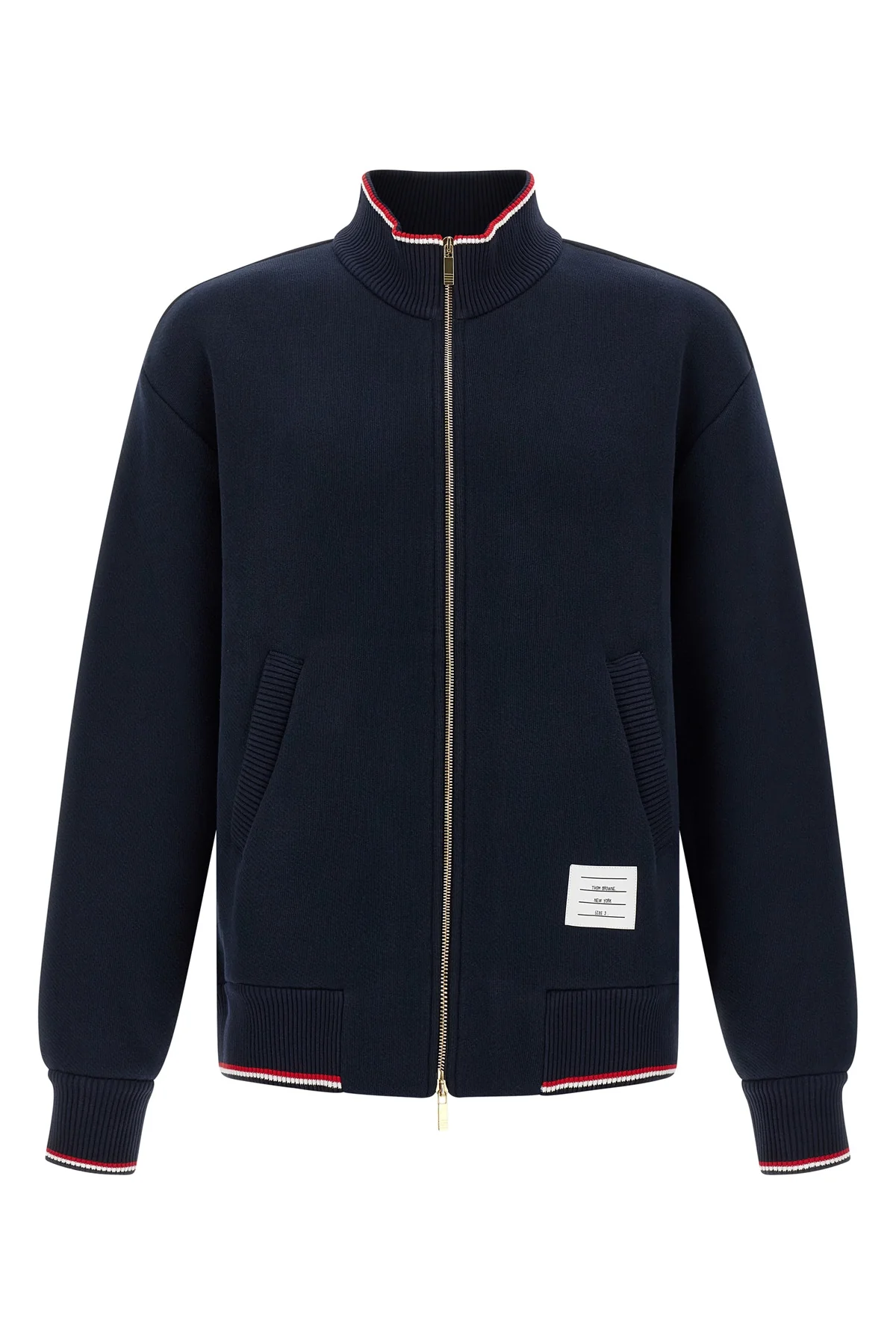 THOM BROWNE 3 brushed heavy cotton sweatshirt