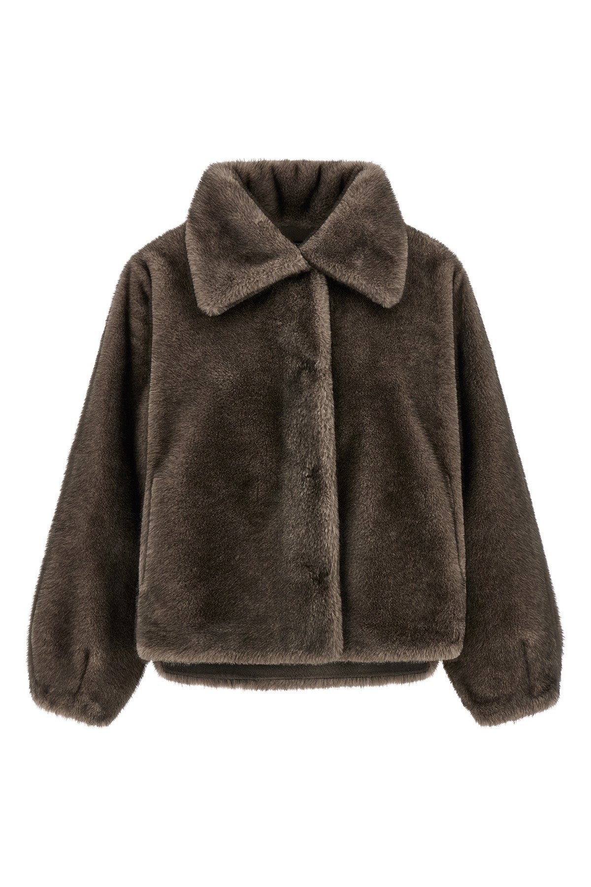 LOU ANDREA M mink effect faux fur