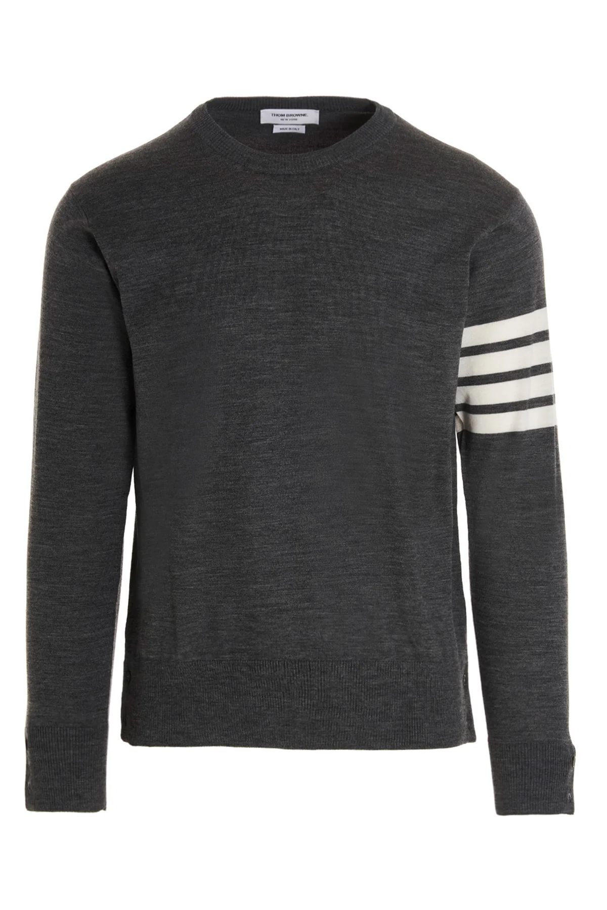 THOM BROWNE 2 4 bar merino wool sweater