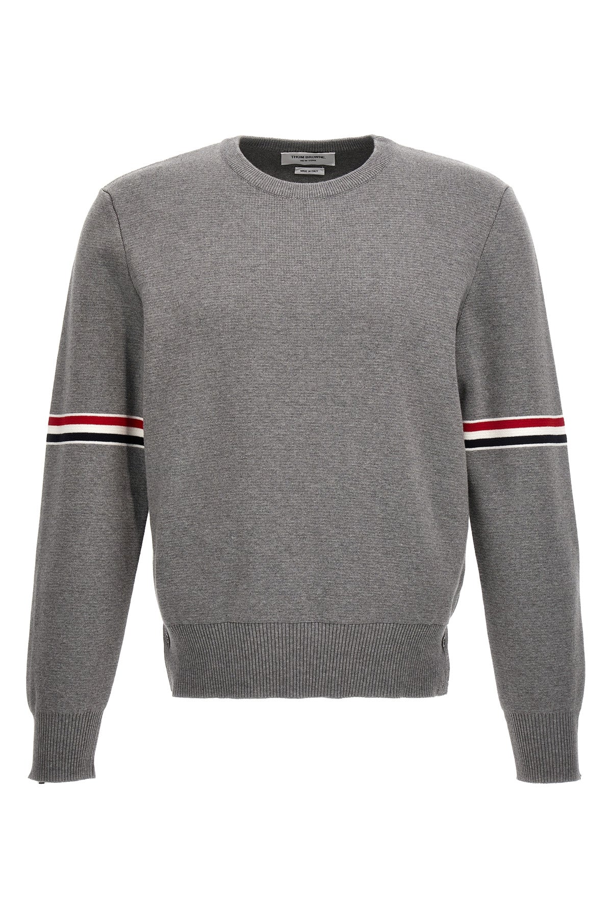THOM BROWNE 3 thick cotton classic sweater