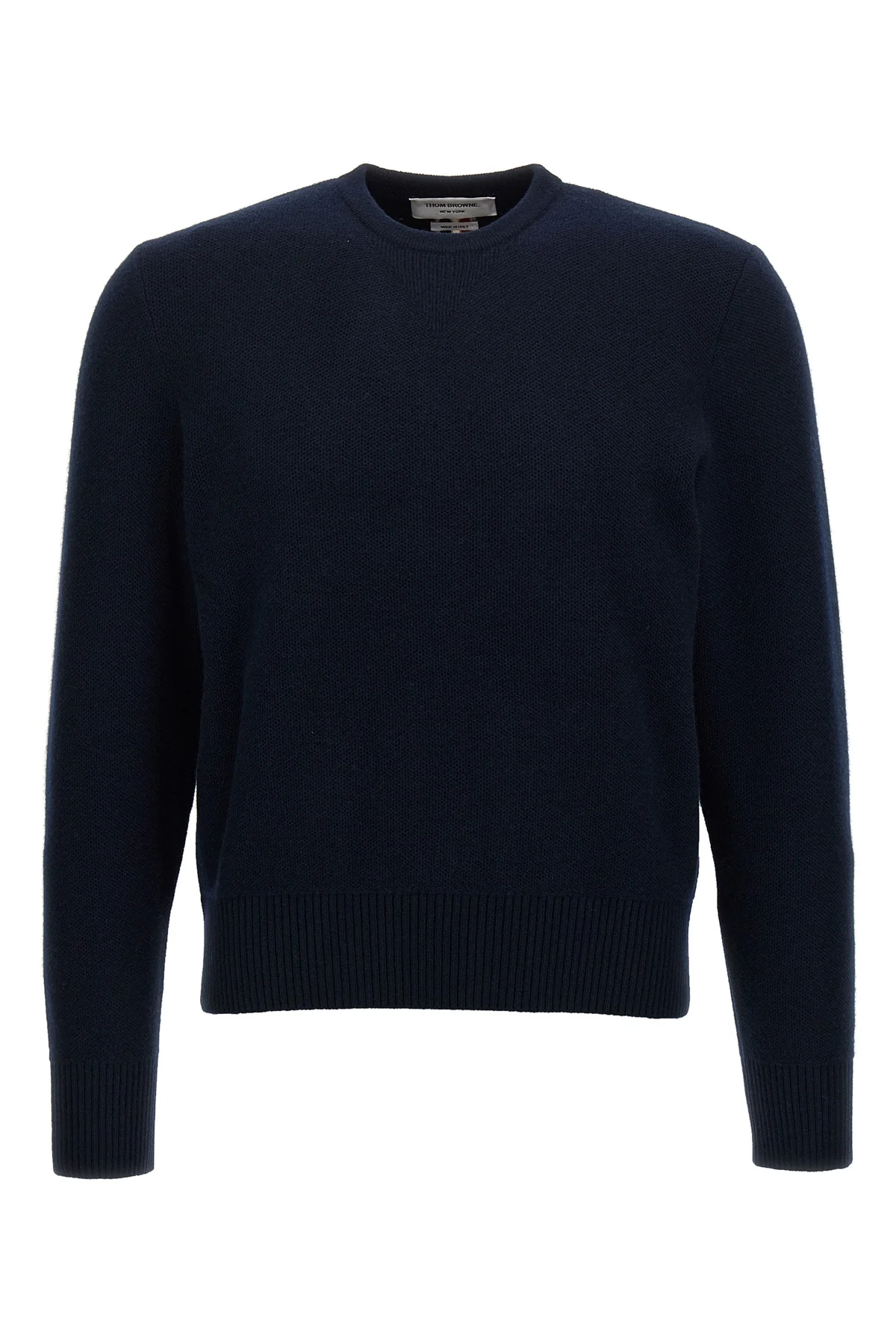 washed piquet wool sweater