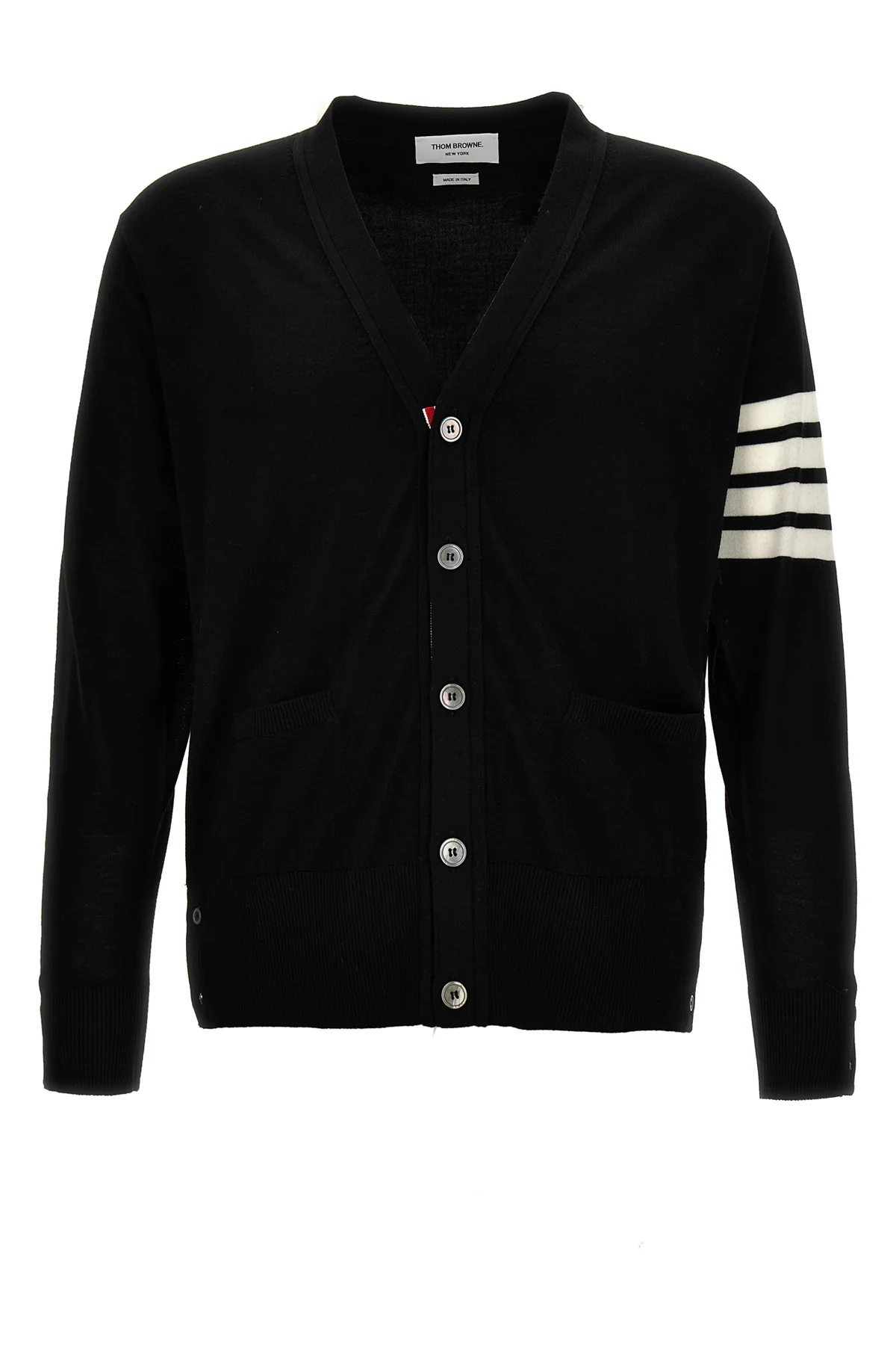 THOM BROWNE 4 merino wool cardigan