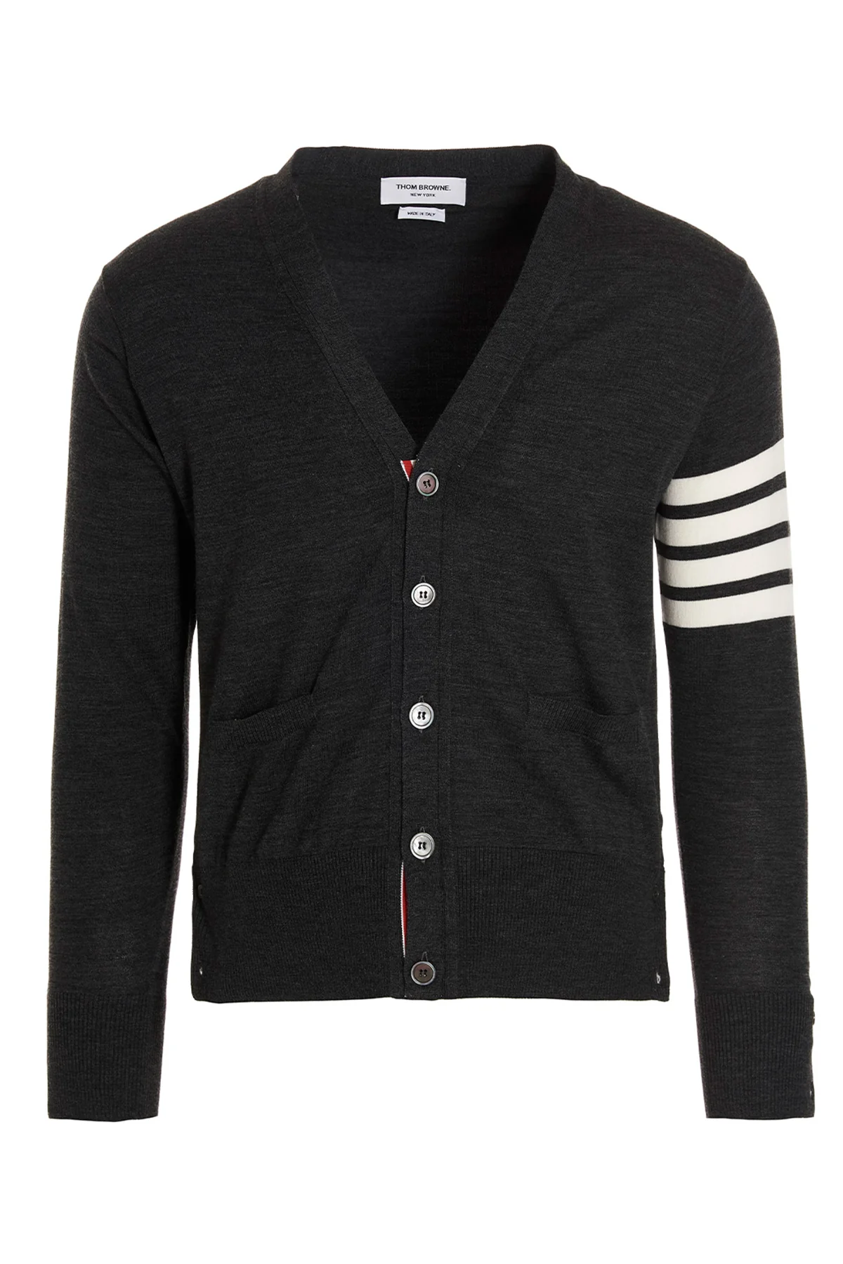 THOM BROWNE 2 merino wool cardigan