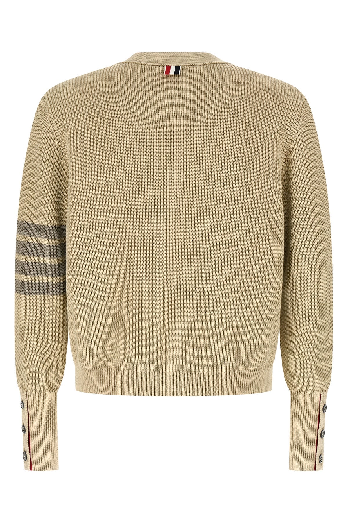 garment dye cotton knit cardigan