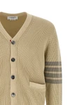garment dye cotton knit cardigan