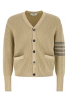garment dye cotton knit cardigan
