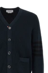 garment dye cotton knit cardigan