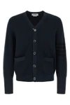 garment dye cotton knit cardigan
