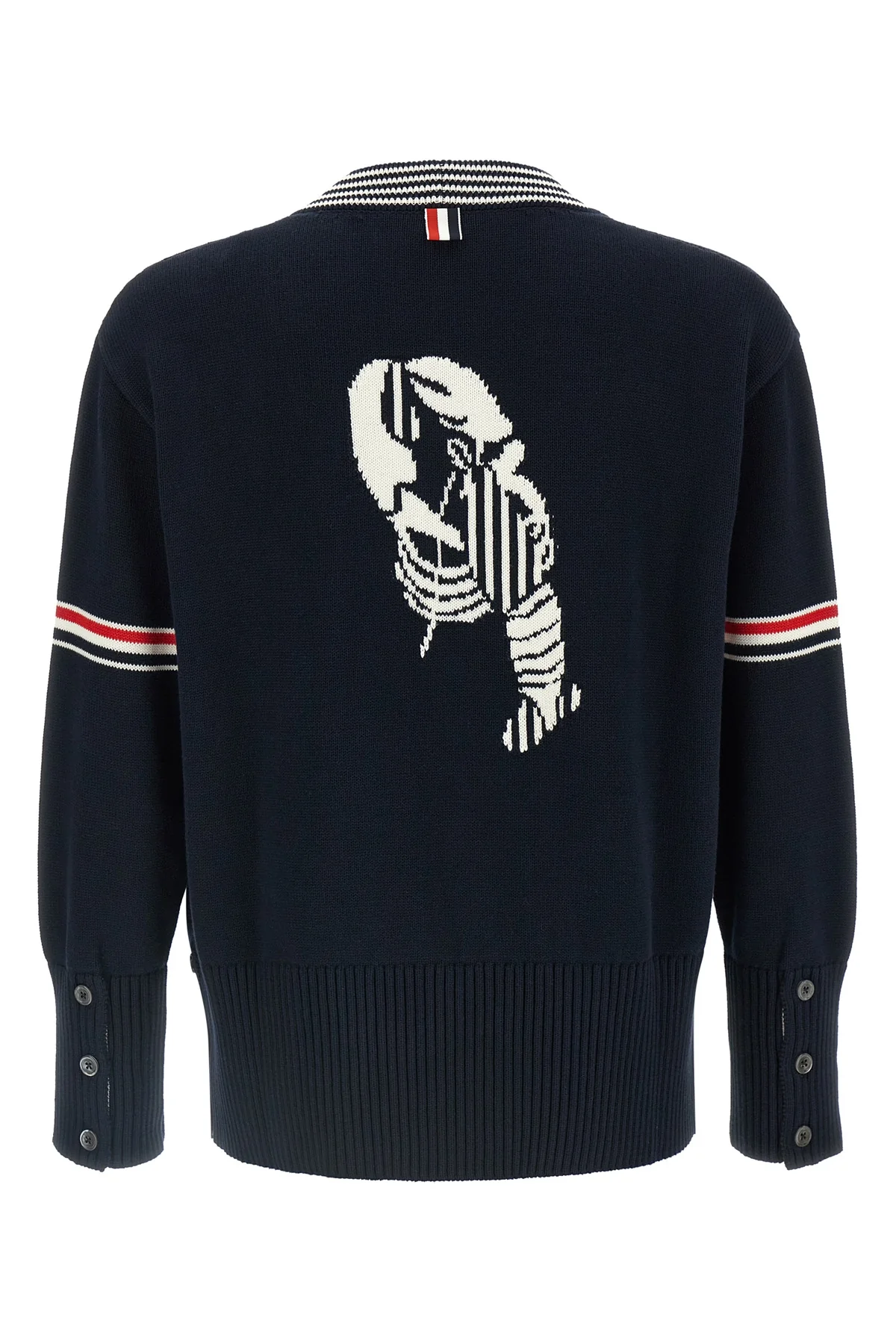 the thom browne cardigan