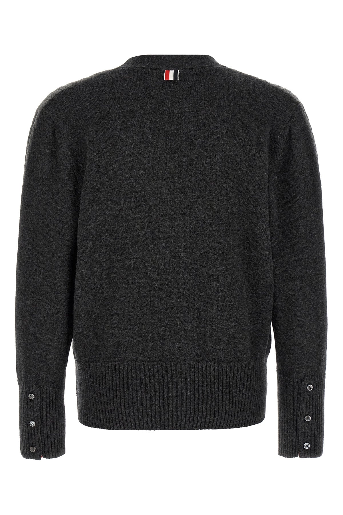 THOM BROWNE 2 the thom browne 2-in-1 v-neck cardigan