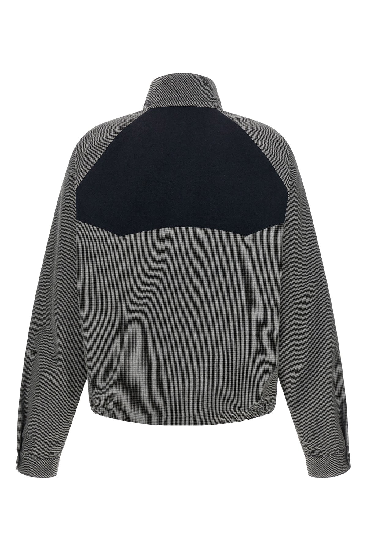 MIU MIU 40 check vichy patterned cotton blouson
