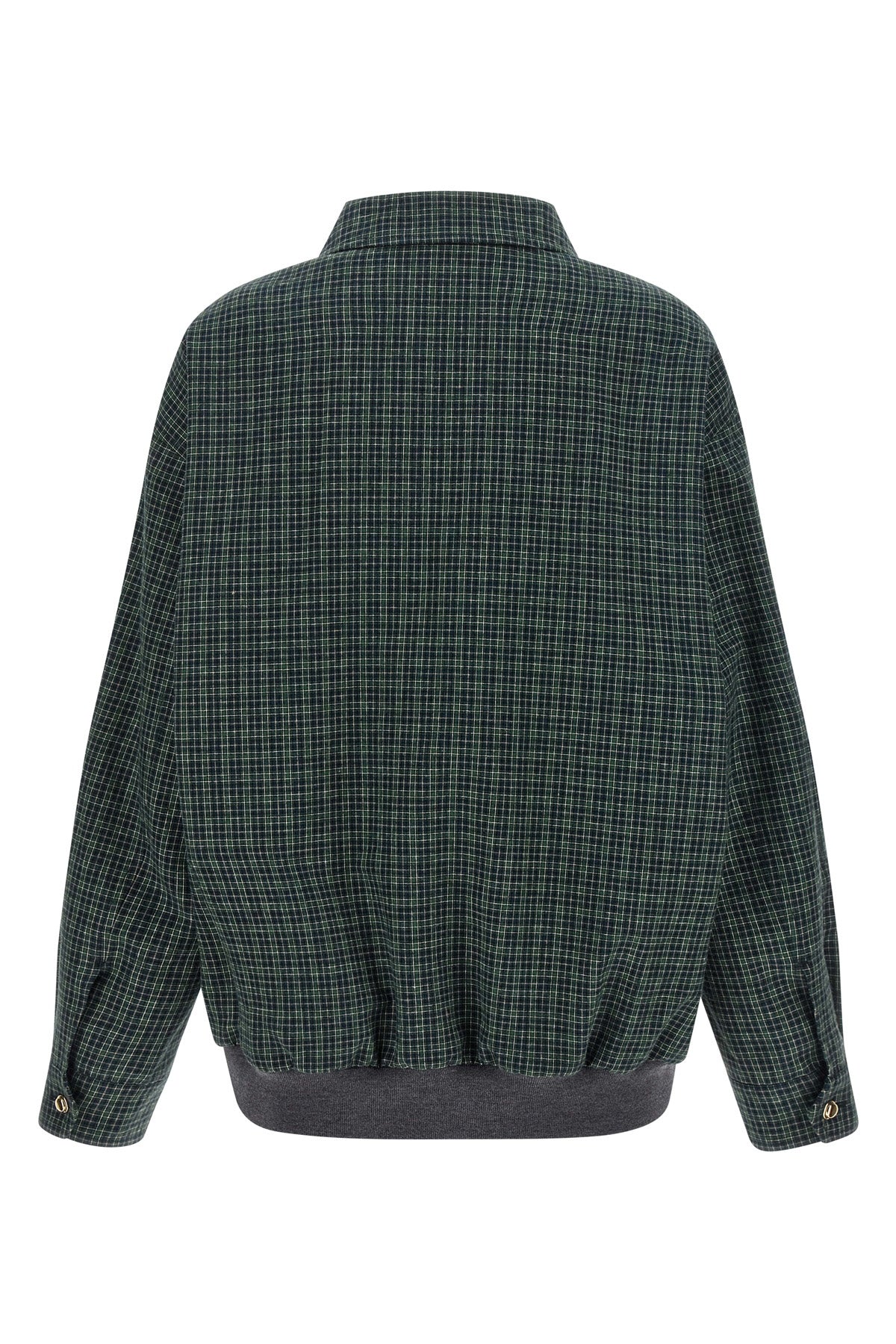 MIU MIU 38 the miu miu blouson jacket redefines the codes of casual outerwear through a rel