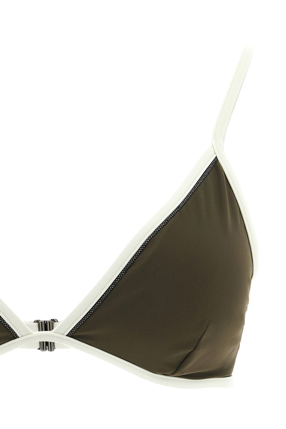 triangle bikini top in techno jersey