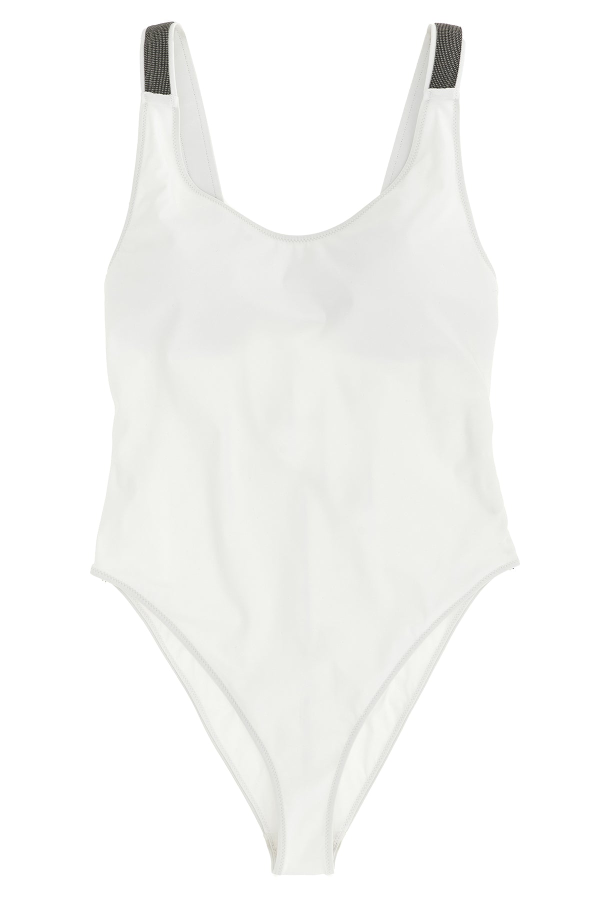 BRUNELLO CUCINELLI 38 one-piece swimsuit in techno jersey