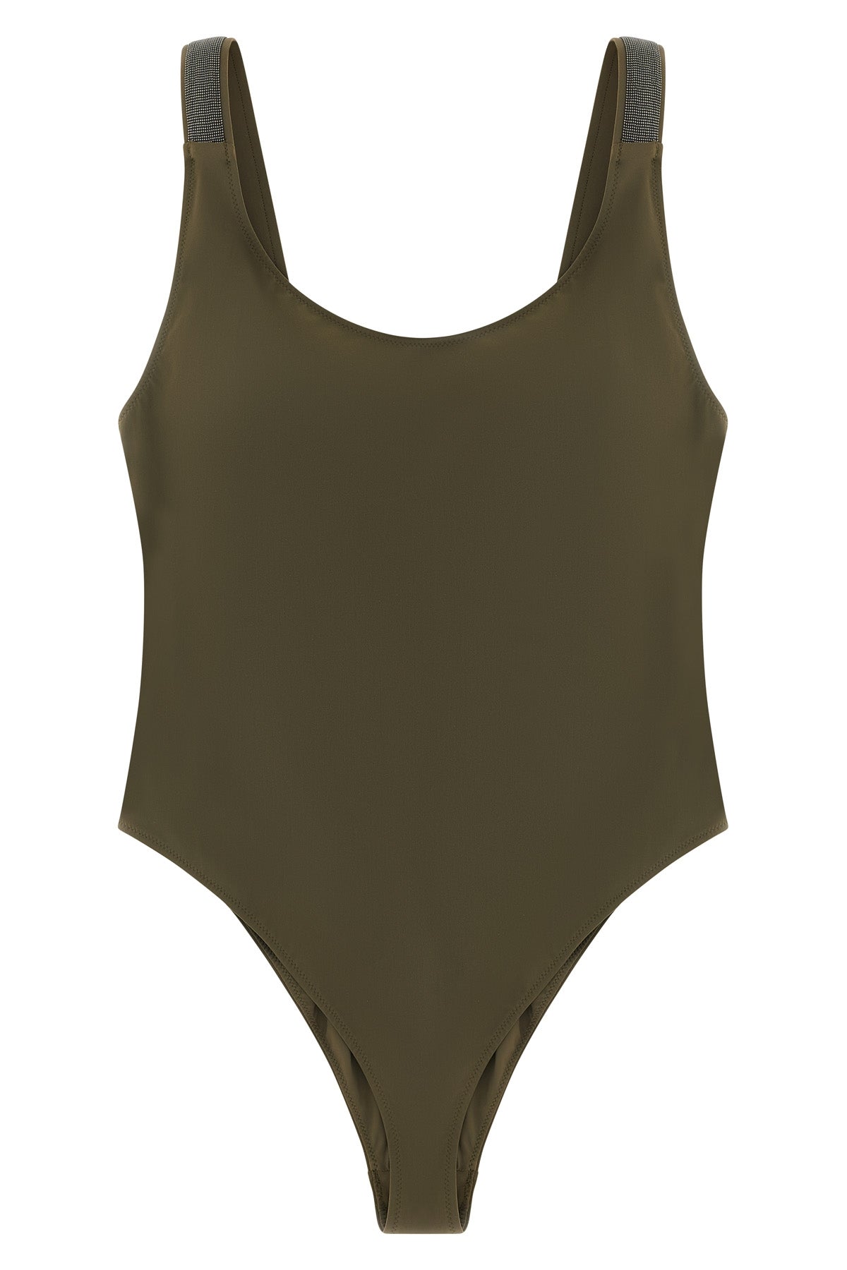 BRUNELLO CUCINELLI 38 one-piece swimsuit in techno jersey