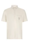 polo shirt in light virgin wool canvas