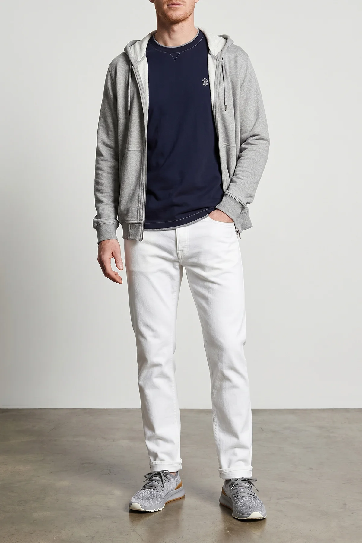 BRUNELLO CUCINELLI L cotton blend hoodie